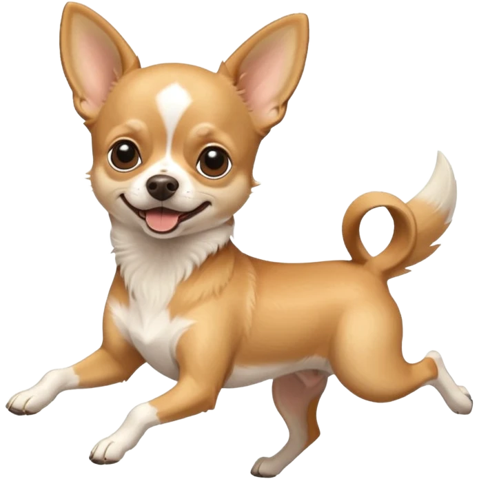 chihuahua running emoji