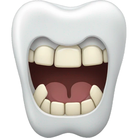 front tooth emoji