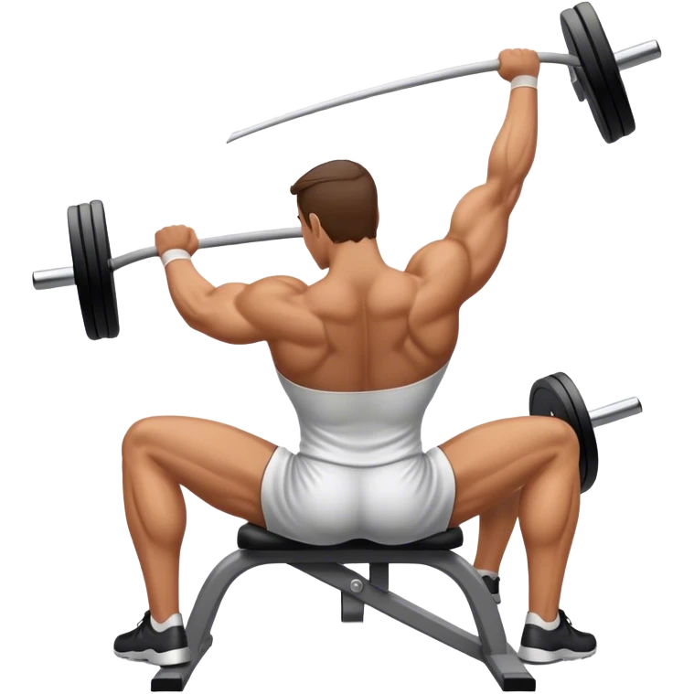 upper-back row exercise emoji
