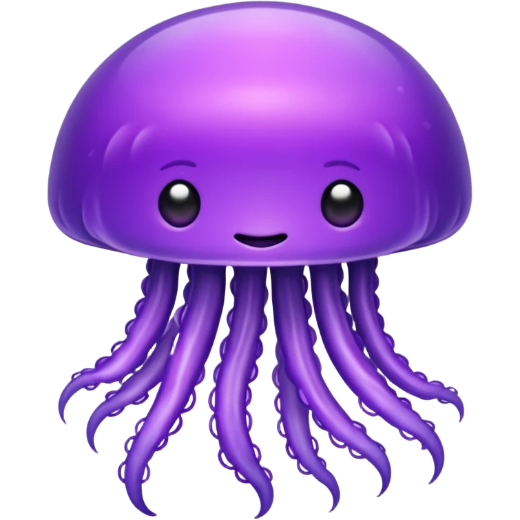 Make a purple jellyfish emoji