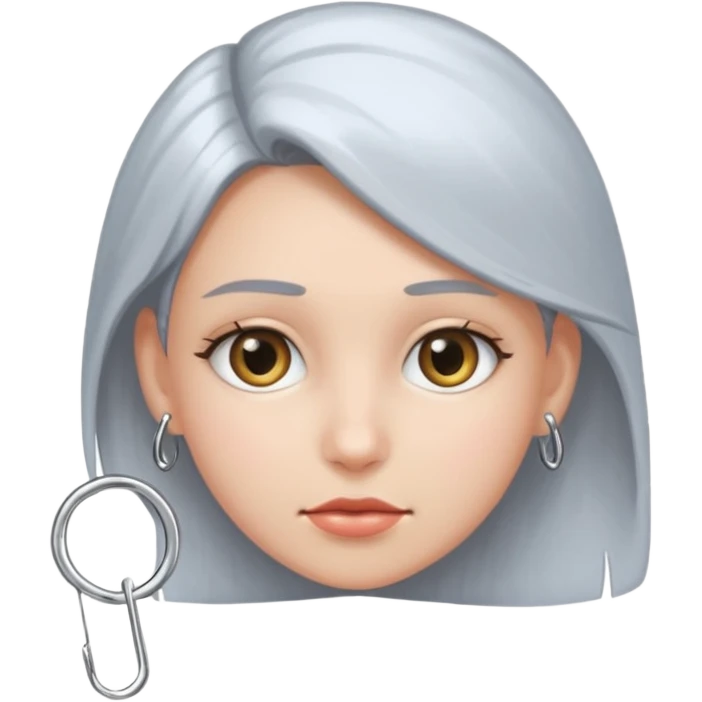 girls safety pin emoji