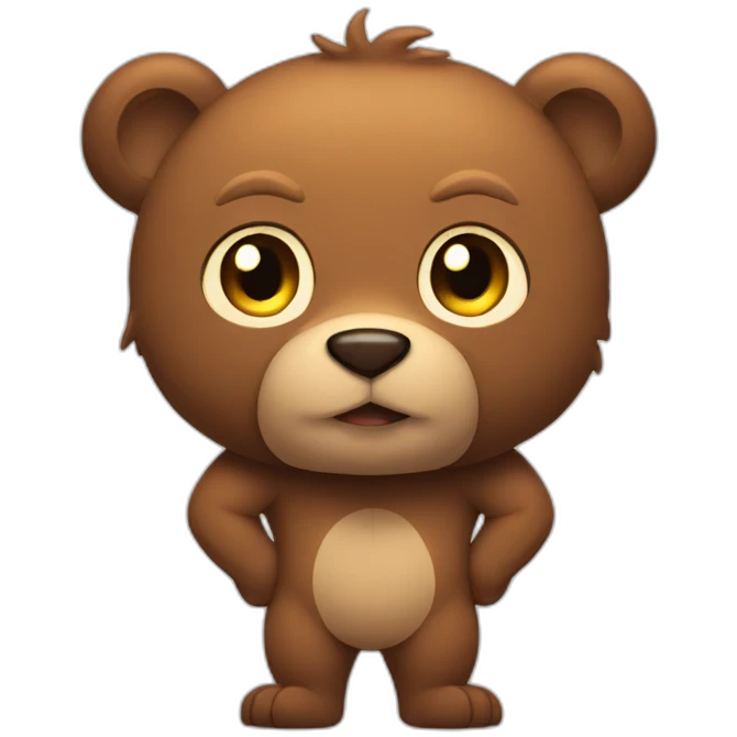 buff bear emoji