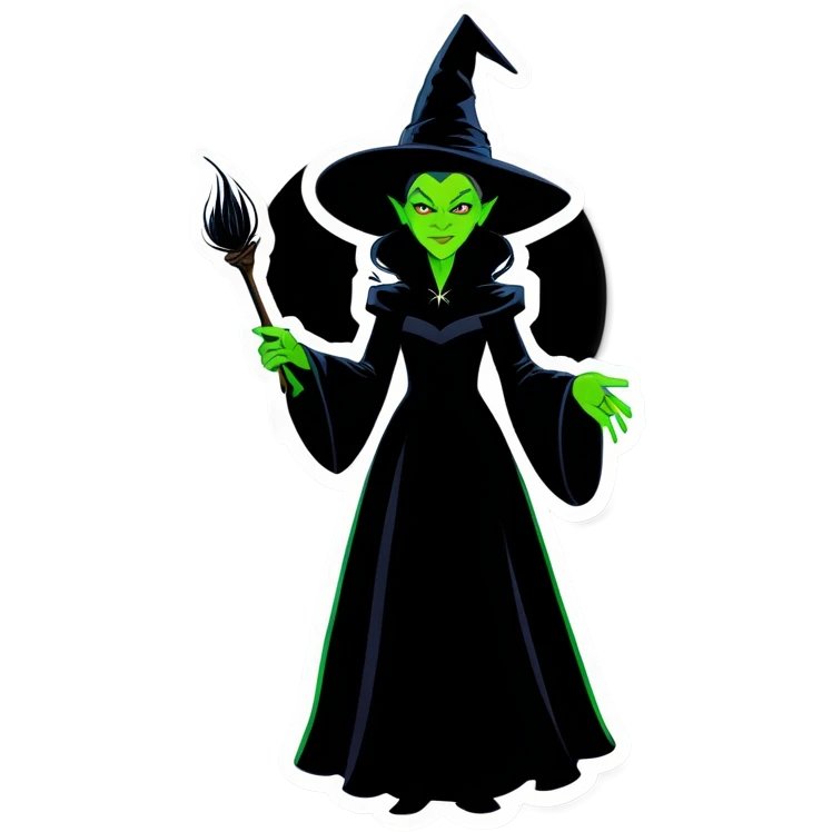 Wicked witch Elphaba  emoji