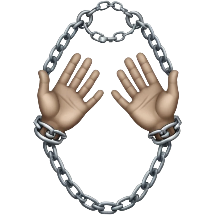 generate hands in chains emoji