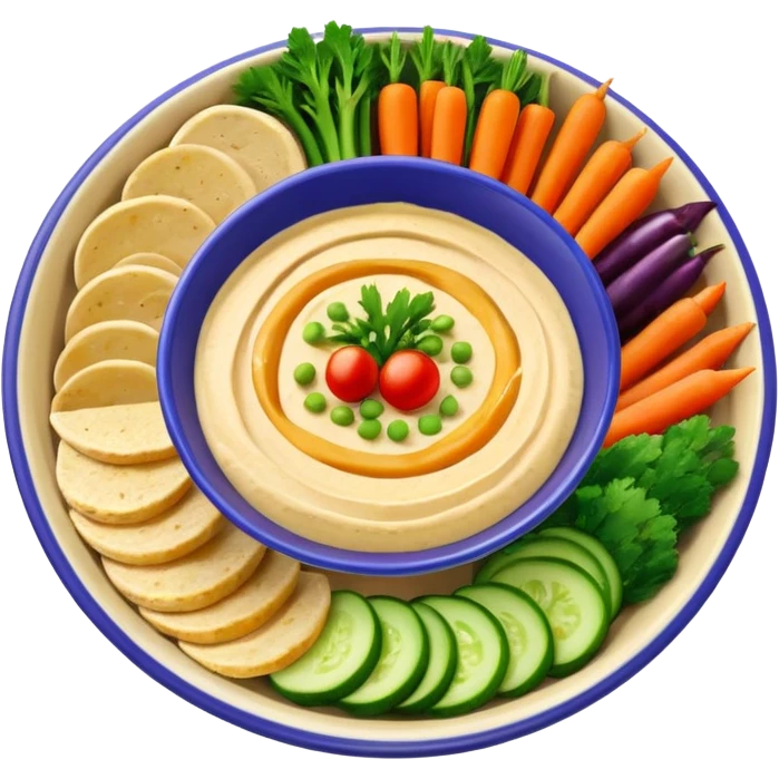 veggies and hummus emoji