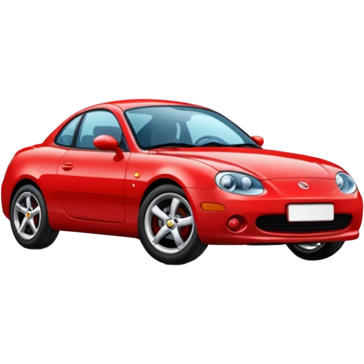 car parked on the street emoji