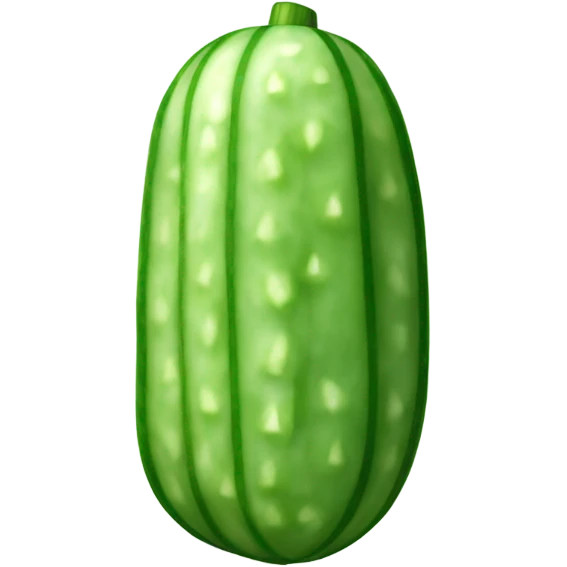 Cucumber shot emoji