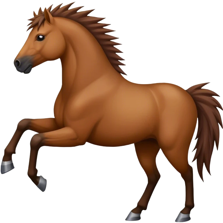Spikey bay horse emoji