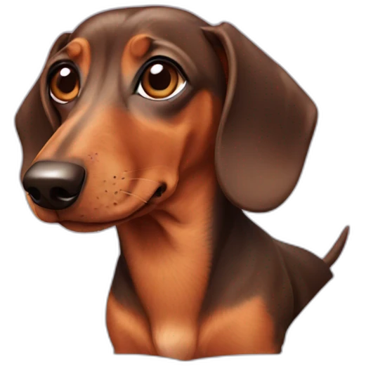 dachshund emoji
