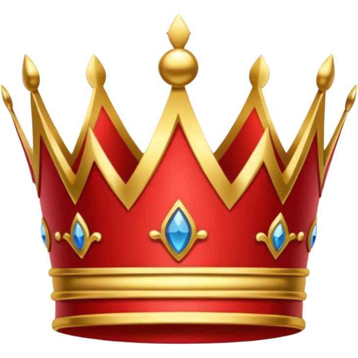 RED Crown King emoji