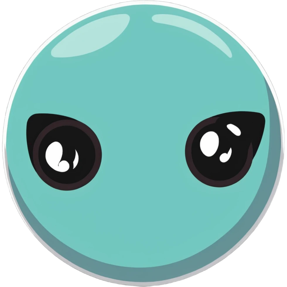 realistic eyeball emoji