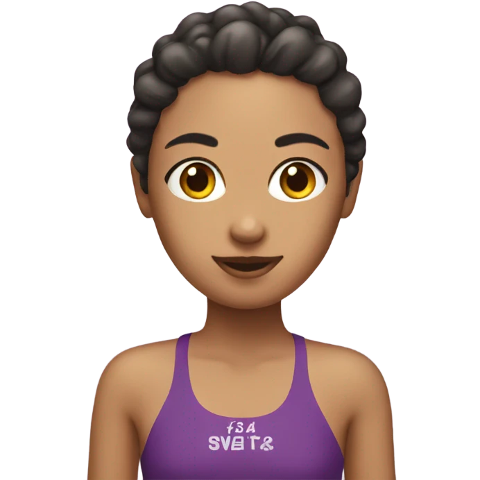 swim girl emoji
