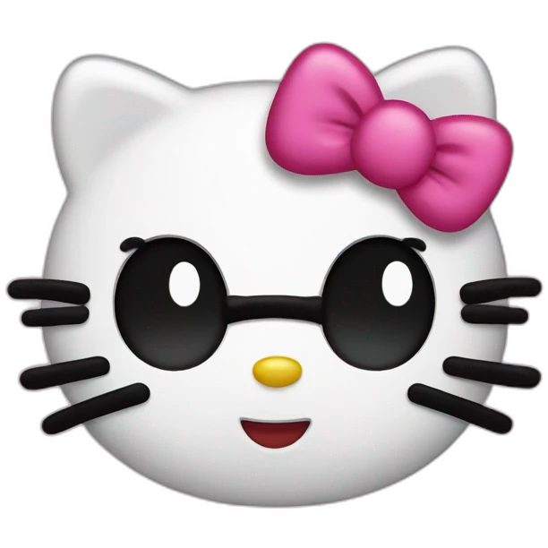 Hello kitty emoji