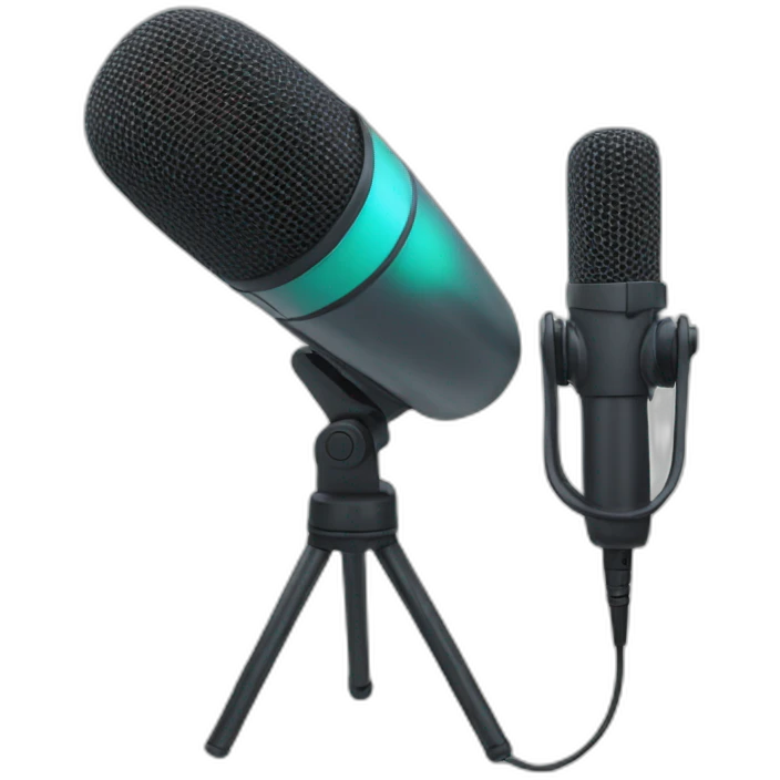 podcast microphone emoji