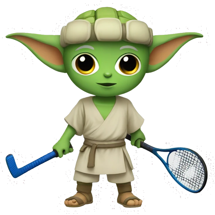 padel little yoda emoji