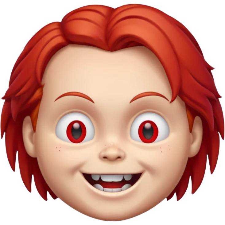 Un emojin de chuky emoji