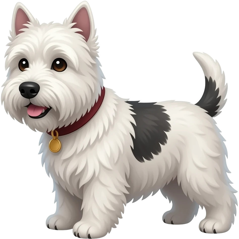 West Highland terrier emoji