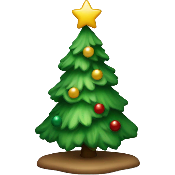 Christmas tree emoji