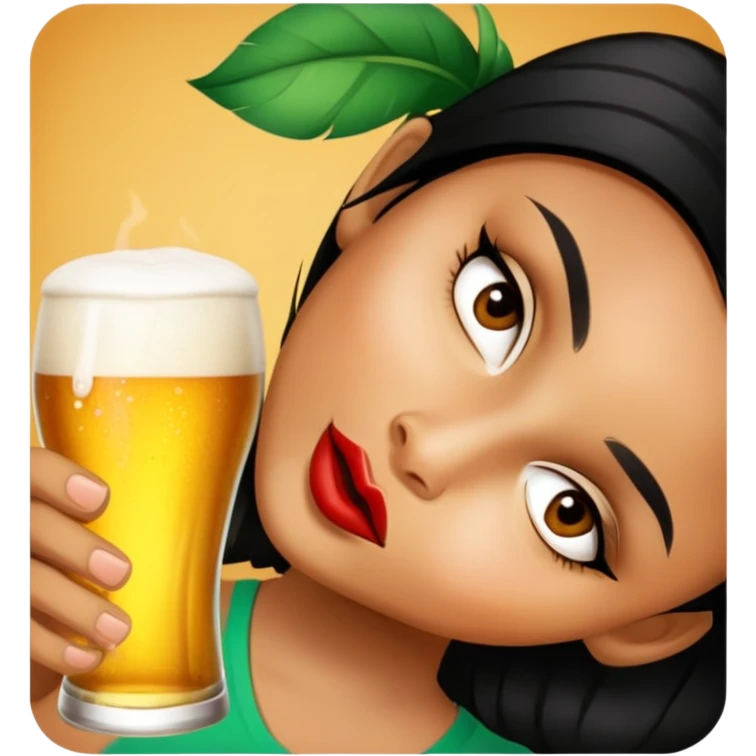 Cerveza Drinker emoji