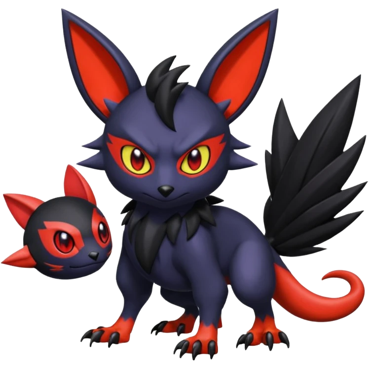 Noibat-Nargacuga-Litten-fusion-Fakemon-Pokémon-creature  emoji