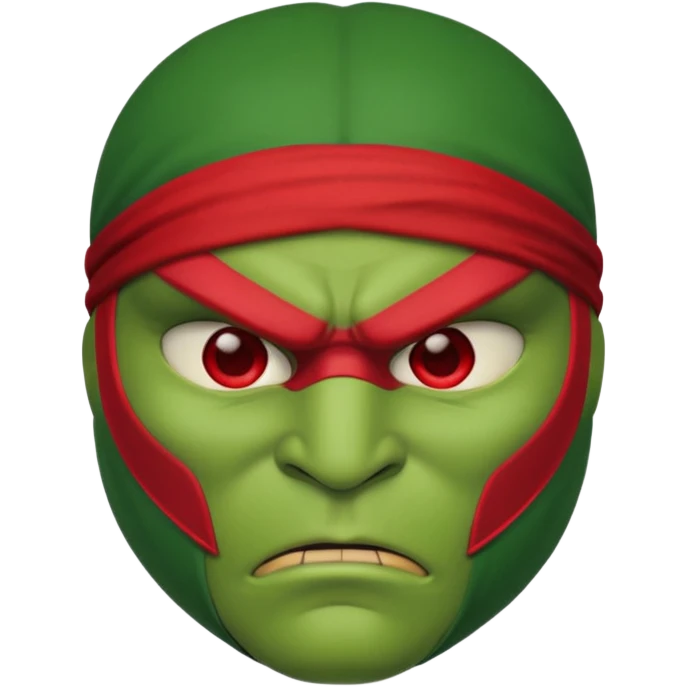 Ninja turtle Raphael emoji