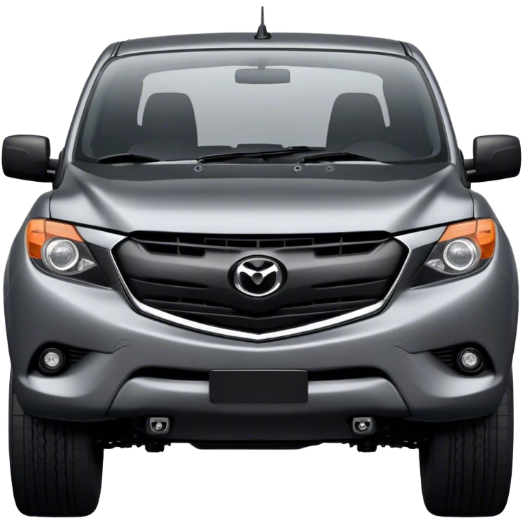 Mazda BT-50 - Mazda (Model Year: 2022) (Iconic colour: Dark Silver) emoji