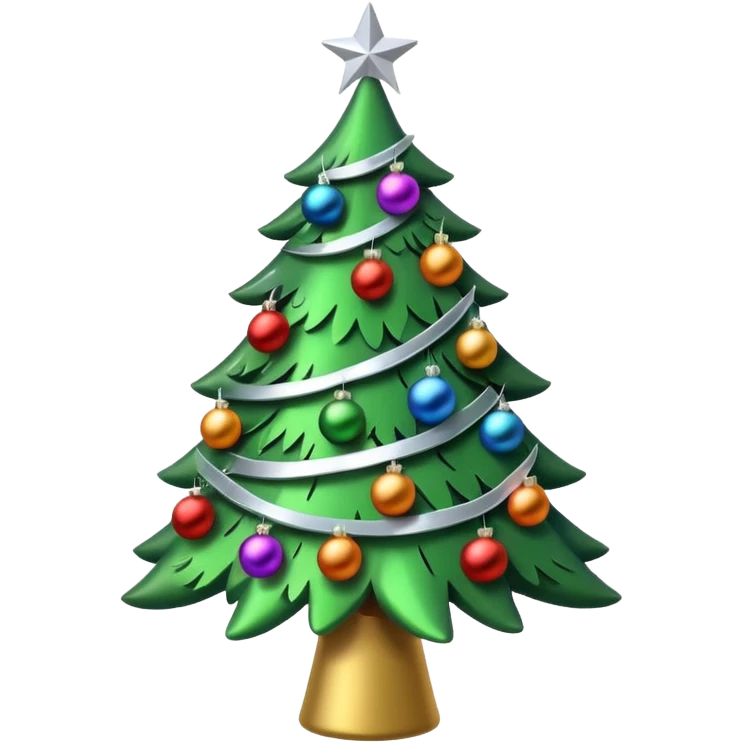 Christmas tree emoji