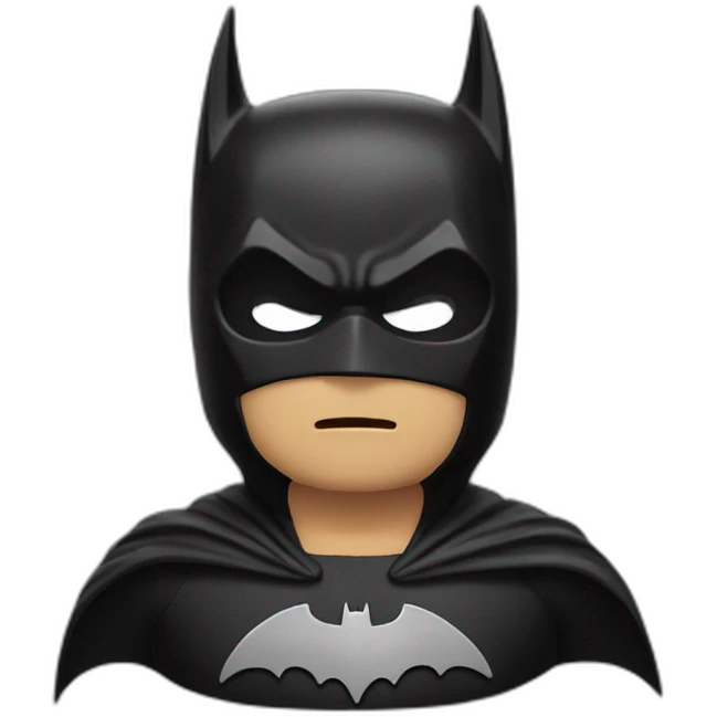 Bat man emoji