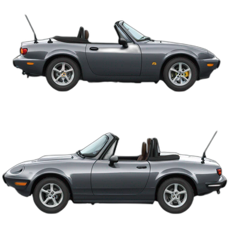 MX5 première génération grise emoji