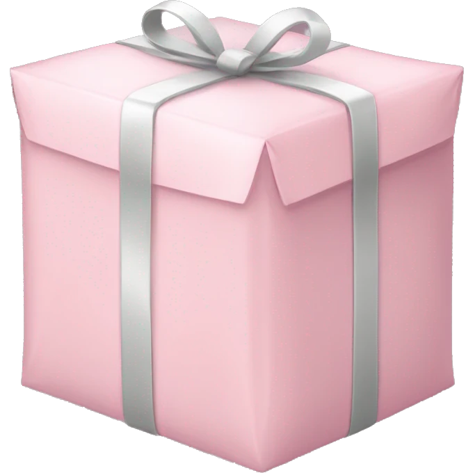 light pink package emoji