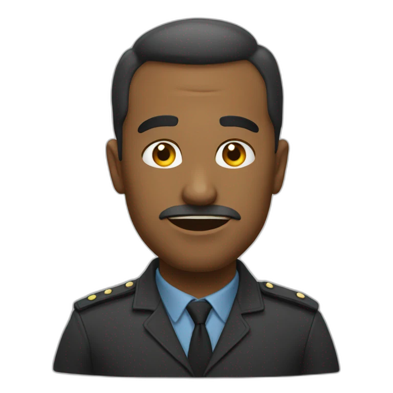Un méchant voleur emoji