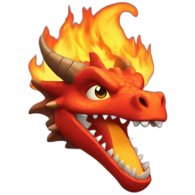 dragon fire emoji