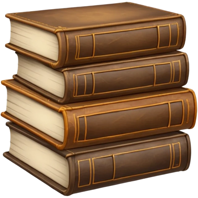 stack of books emoji