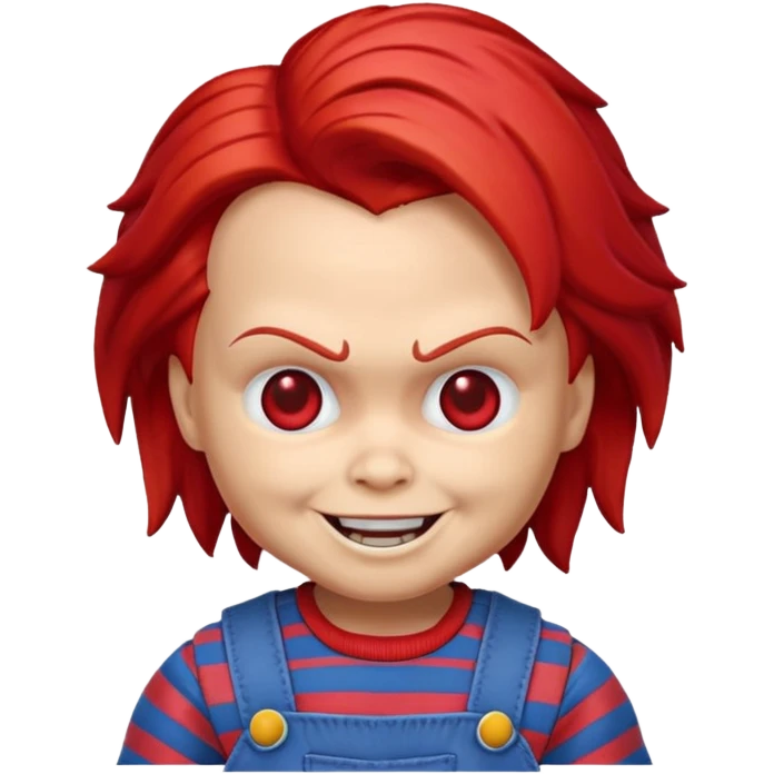 Un emojin de chuky emoji