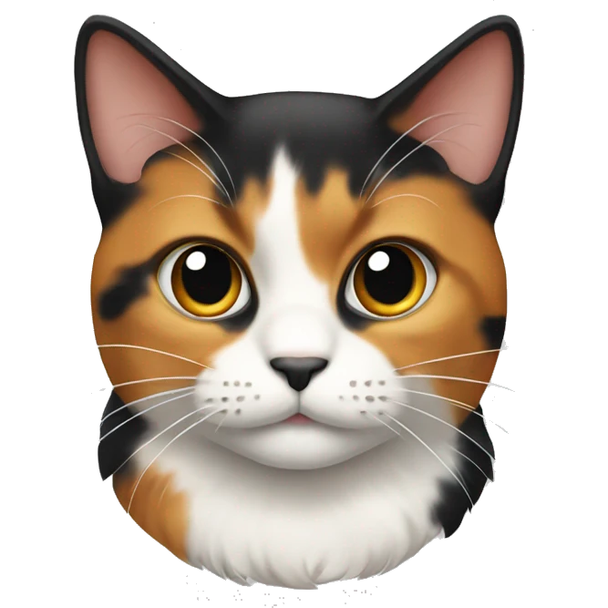 calico cat emoji