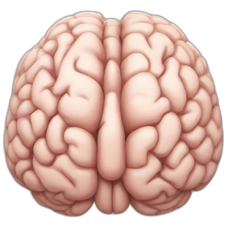 brain with five importante point emoji