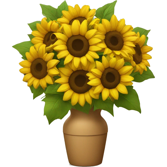 sunflowers bouquet emoji