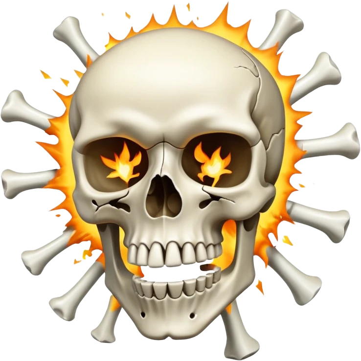 Crâne exploser  emoji