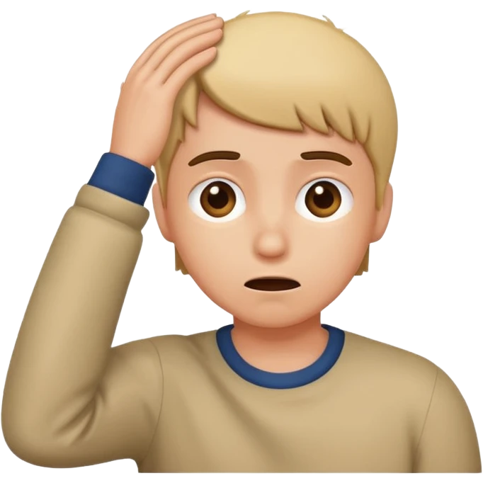 scratchin head emoji