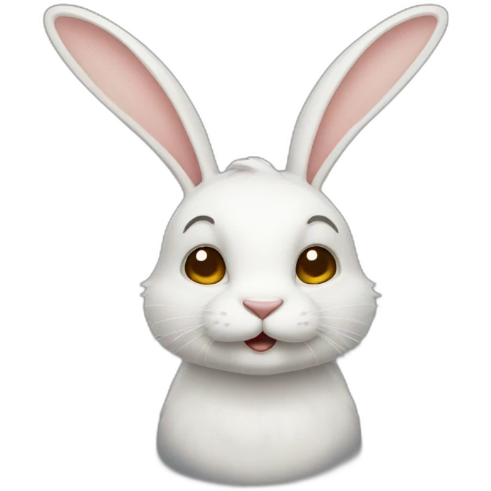 Lapin crétin emoji