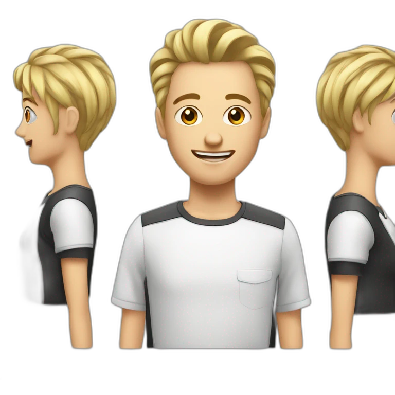 Friseur mit kam und schere emoji