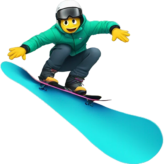 snowboard emoji