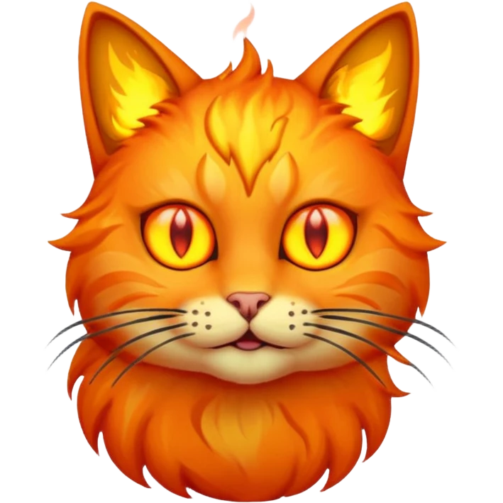 un gato elemental emoji