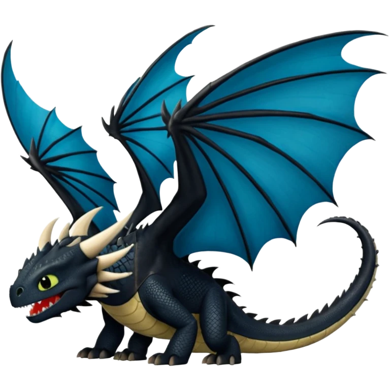 How to train your Dragon ￼ emoji