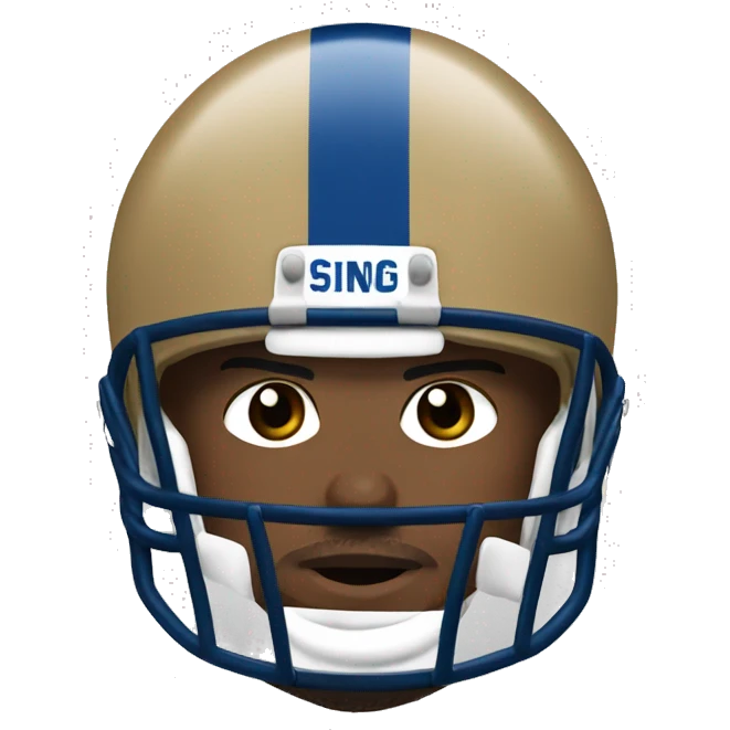 Lions player Dan skipper   emoji