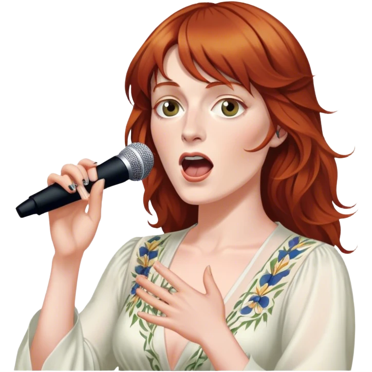 florence welch singing emoji