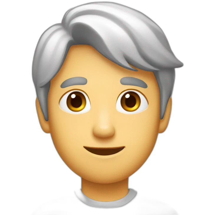 Оранжевая мышка для компьютера emoji