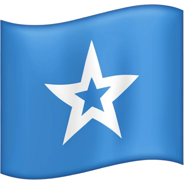 The flag of Awdal state in somalia emoji