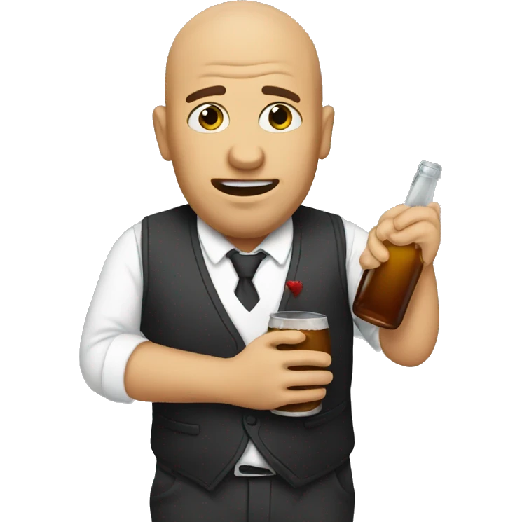 Drunk with love emoji