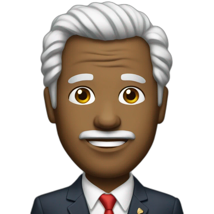 The president of lyban emoji